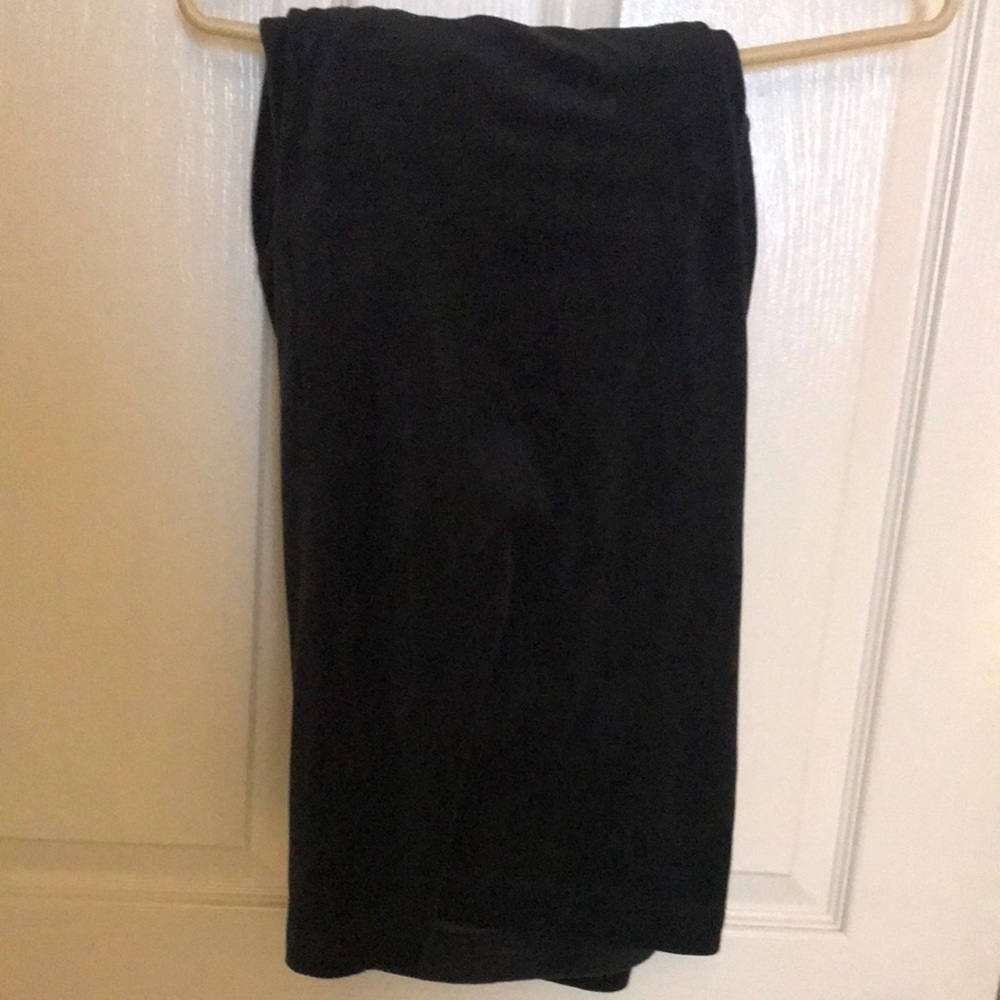 Divided Black Wide Leg Pants